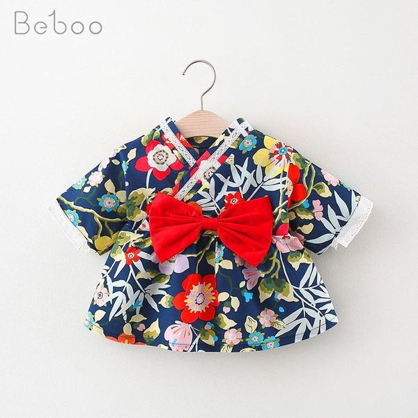 girl's dresses baby girls summer dress korean style short sleeve floral printing bow kimono ethnic children's clothing fashion cot, Red;yellow
girl's dresses baby girls summer dress korean style short sleeve floral printing bow kimono ethnic children's clothing fashion cot, Red;yellow