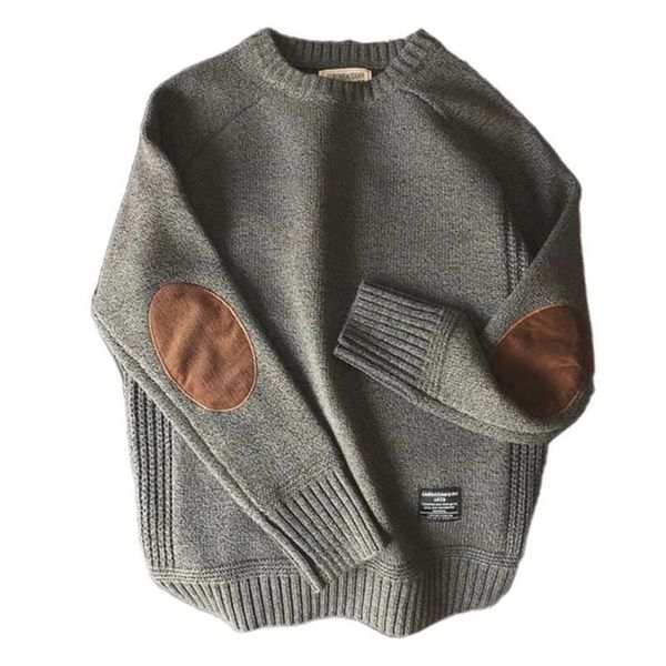 men's sweaters thicken pullover men sweater 2021 autumn winter vintage patch long sleeve jumper pull homme coarse wool knitted, White;black
men's sweaters thicken pullover men sweater 2021 autumn winter vintage patch long sleeve jumper pull homme coarse wool knitted, White;black