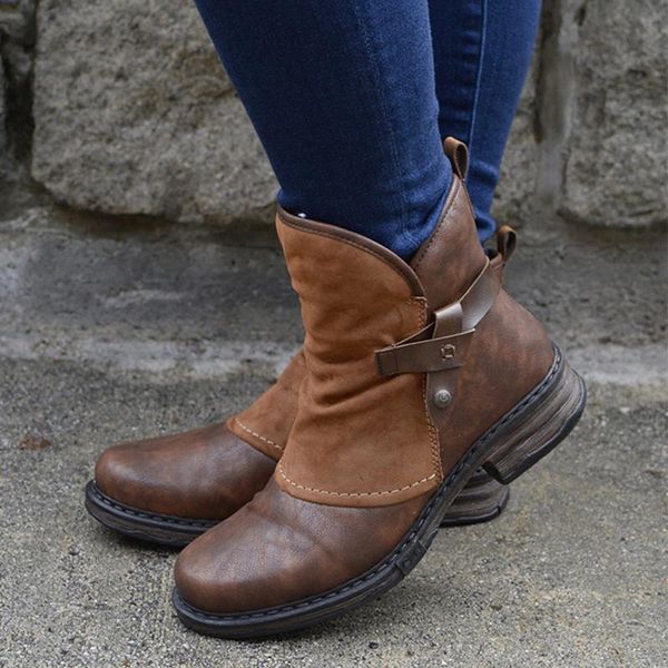 boots ladies snow 2021 retro patchwork pu leather winter plush casual short zipper buckle low heel ankle, Black
boots ladies snow 2021 retro patchwork pu leather winter plush casual short zipper buckle low heel ankle, Black