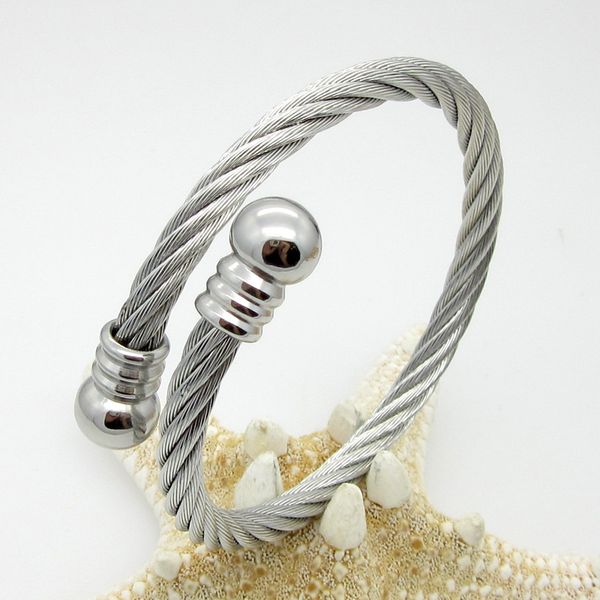 2021 men bracelet fashion titanium steel bracelet jewelry personalized twist opening adjustable steel wire bracelet women bangle wholesale, Black
2021 men bracelet fashion titanium steel bracelet jewelry personalized twist opening adjustable steel wire bracelet women bangle wholesale, Black