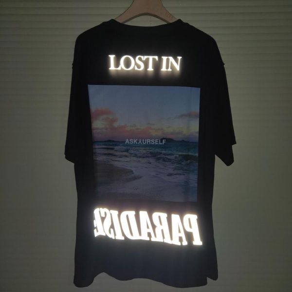 street short tshirt high round s-xl neck reflective printing letter sleeve fashion solid tshirt size mens qvwhg, Black
street short tshirt high round s-xl neck reflective printing letter sleeve fashion solid tshirt size mens qvwhg, Black