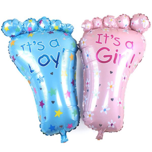 party decoration 79*46cm boy girl feet aluminum foil balloons children's happy birthday baby large foot
party decoration 79*46cm boy girl feet aluminum foil balloons children's happy birthday baby large foot