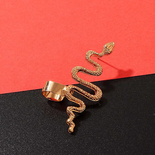 ez2236 jewelry fashion popular metal snake personality creative earrings for women, Silver
ez2236 jewelry fashion popular metal snake personality creative earrings for women, Silver