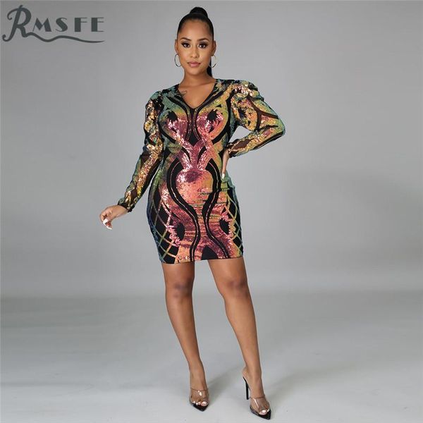 casual dresses rmsfe 2021 european and american women's long sleeve tight v-neck nightclub party fashion stitching sequin dress, Black;gray
casual dresses rmsfe 2021 european and american women's long sleeve tight v-neck nightclub party fashion stitching sequin dress, Black;gray