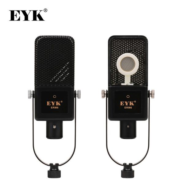 eyk erm6 wired condenser microphone mic for live broadcast radio recording studio handsel sound card with monitoring function
eyk erm6 wired condenser microphone mic for live broadcast radio recording studio handsel sound card with monitoring function