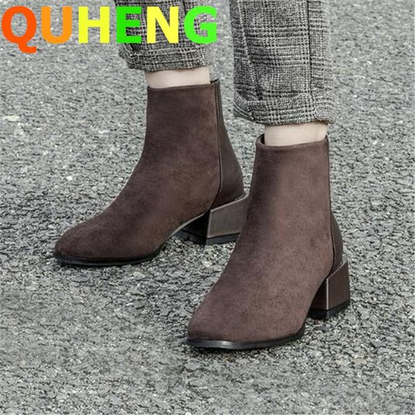 boots 2021 women winter short plush warm suede woman low heel back zipper brand fashion ladies motorcycle boot mujer, Black
boots 2021 women winter short plush warm suede woman low heel back zipper brand fashion ladies motorcycle boot mujer, Black