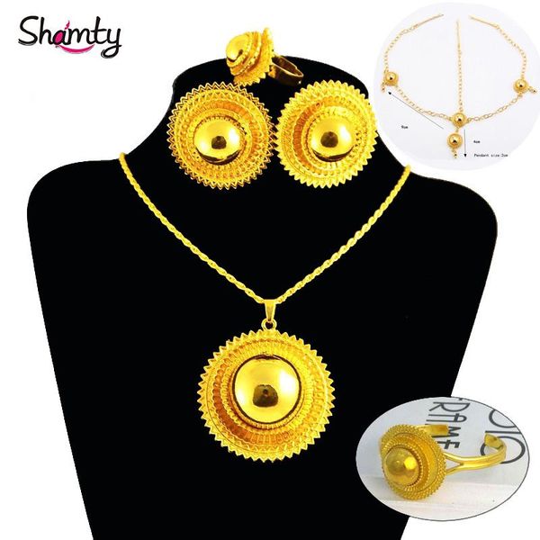 earrings & necklace shamty ethiopian bridal jewelry sets women trendy pure gold color set african nigeria sudan eritrea kenya 3 different si, Silver
earrings & necklace shamty ethiopian bridal jewelry sets women trendy pure gold color set african nigeria sudan eritrea kenya 3 different si, Silver