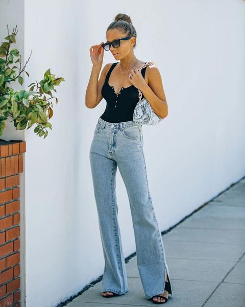 women's jeans fashion trousers split-end wash water female jeans, women pants, pants high rise, Blue
women's jeans fashion trousers split-end wash water female jeans, women pants, pants high rise, Blue