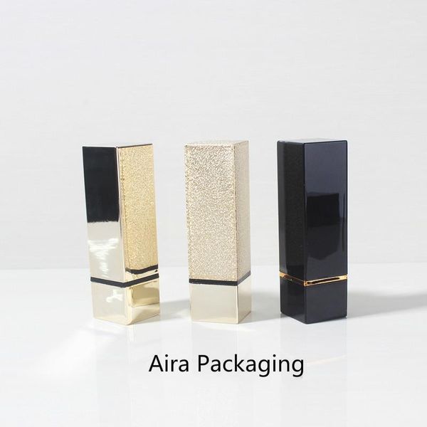 storage bottles & jars 12.1mm superior grade empty gold lip bottle square plastic lipstick tube portable black rouge container 40pcs/lot
storage bottles & jars 12.1mm superior grade empty gold lip bottle square plastic lipstick tube portable black rouge container 40pcs/lot