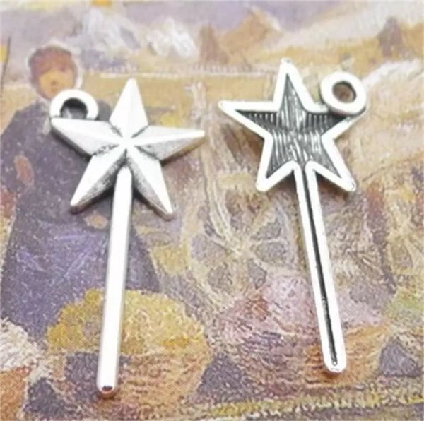 171pcs charms magic wand 25*13mm antique making pendant fit,vintage tibetan silver,diy handmade jewelry 394 t2, Bronze;silver 
171pcs charms magic wand 25*13mm antique making pendant fit,vintage tibetan silver,diy handmade jewelry 394 t2, Bronze;silver