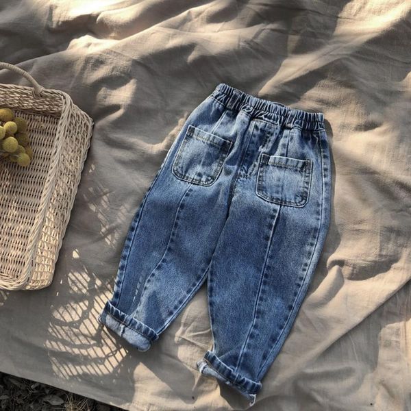 2021 spring new arrival girls fashion denim pants kids korean design trousers girls jeans, Blue
2021 spring new arrival girls fashion denim pants kids korean design trousers girls jeans, Blue