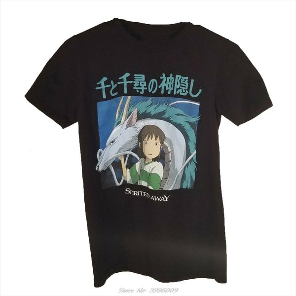 1991 inc spirited away mens t shirts studio ghibli miyazaki anime black summer short sleeve cotton streetwear, White;black
1991 inc spirited away mens t shirts studio ghibli miyazaki anime black summer short sleeve cotton streetwear, White;black
