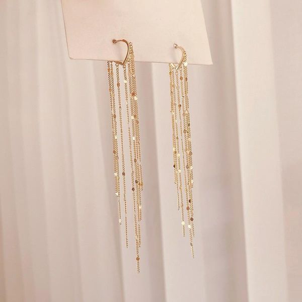 dangle & chandelier 2021 arrival dominated fashion long metal tassel drop earrings korean joker sweet lovely heart elegant women, Silver
dangle & chandelier 2021 arrival dominated fashion long metal tassel drop earrings korean joker sweet lovely heart elegant women, Silver