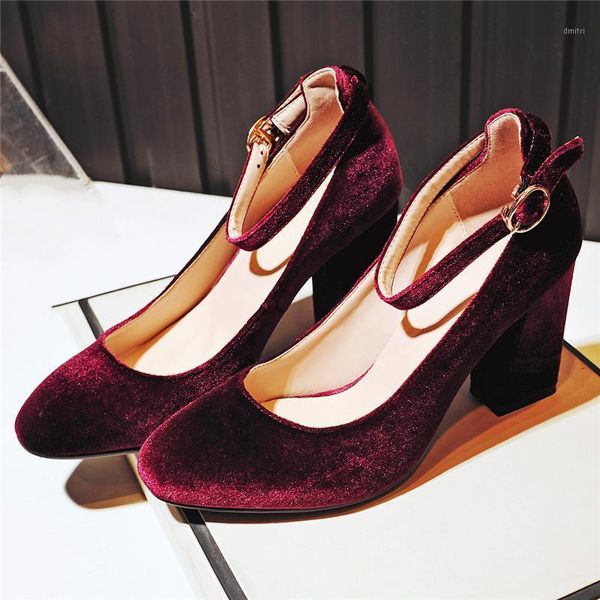 dress shoes agdoor women velvet thick high heels ankle strap pumps with buckle block heel woman, Black
dress shoes agdoor women velvet thick high heels ankle strap pumps with buckle block heel woman, Black