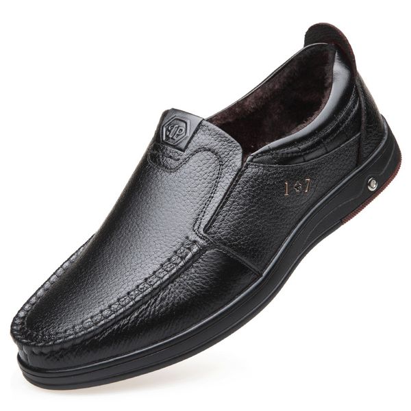 2020 new real leather mens casual shoes flats formal dress shoes nonslip slip on black mens loafers breathable male footwear896
2020 new real leather mens casual shoes flats formal dress shoes nonslip slip on black mens loafers breathable male footwear896