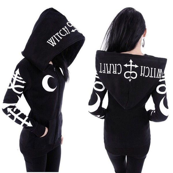 women hoodies gothic punk moon letter print sweatshirts autumn winter long sleeve jacket zipper coat casual hoodies women, Black
women hoodies gothic punk moon letter print sweatshirts autumn winter long sleeve jacket zipper coat casual hoodies women, Black
