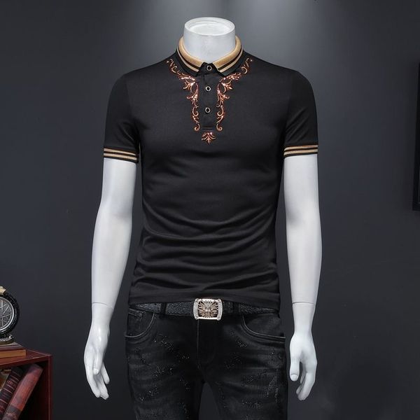 2021 new embroidery trendy luxury sleeved black polos homme camisa breathable polo men shirt short sleeve jqij, White;black
2021 new embroidery trendy luxury sleeved black polos homme camisa breathable polo men shirt short sleeve jqij, White;black