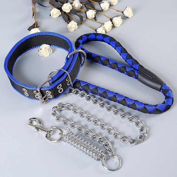 dog collars & leashes large leash pet adjustable buckle chain rope supplies iron collar set for dogs
dog collars & leashes large leash pet adjustable buckle chain rope supplies iron collar set for dogs