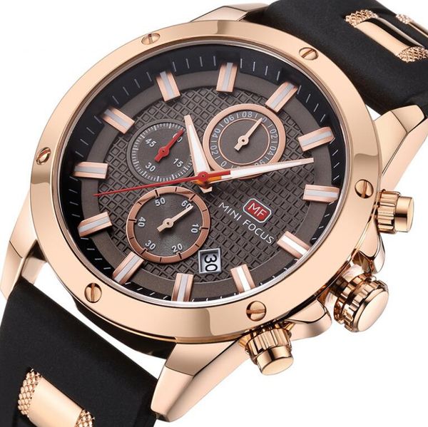 watch man silicone quartz wristwatches brand luxury new watches luminous hands keep in time relojes chronograph, Slivery;brown
watch man silicone quartz wristwatches brand luxury new watches luminous hands keep in time relojes chronograph, Slivery;brown