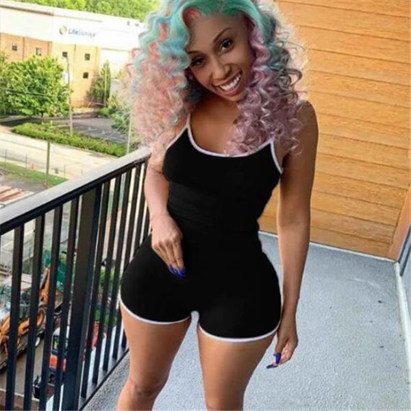 sling high waist mini playsuit womens jumpsuit clubwear solid sleeveless bandage spaghetti strap overall outfits, Black;white
sling high waist mini playsuit womens jumpsuit clubwear solid sleeveless bandage spaghetti strap overall outfits, Black;white