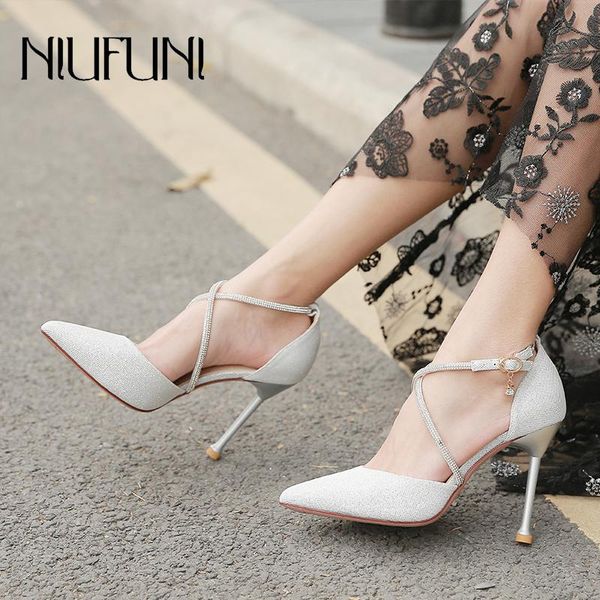 niufuni ultra-fine high-heel platform small pointed toes rhinestone cross strap sandals with buckle shiny women's sandals, Black
niufuni ultra-fine high-heel platform small pointed toes rhinestone cross strap sandals with buckle shiny women's sandals, Black
