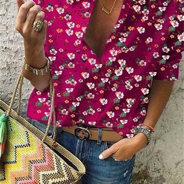 casual new comfortable females clothing short sleeve floral print loose womens tees fashion v neck womens tshirts, White
casual new comfortable females clothing short sleeve floral print loose womens tees fashion v neck womens tshirts, White