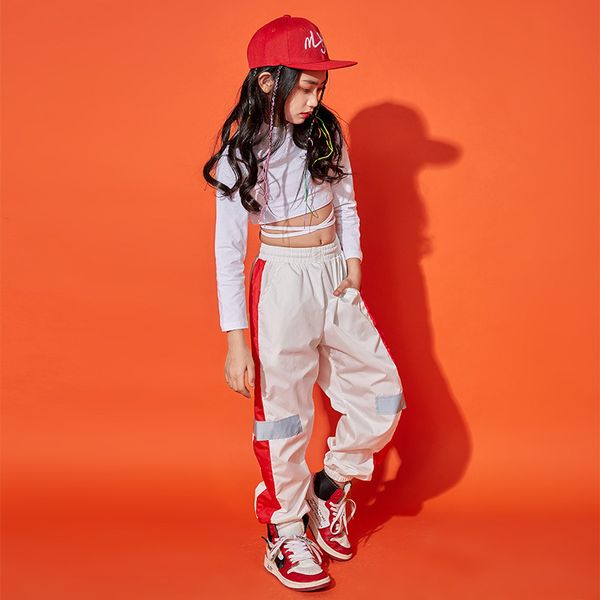 boys hip-hop clothes high necked white sweatshirts shorts girls casual sports pants jazz dance clothes, Black;red
boys hip-hop clothes high necked white sweatshirts shorts girls casual sports pants jazz dance clothes, Black;red