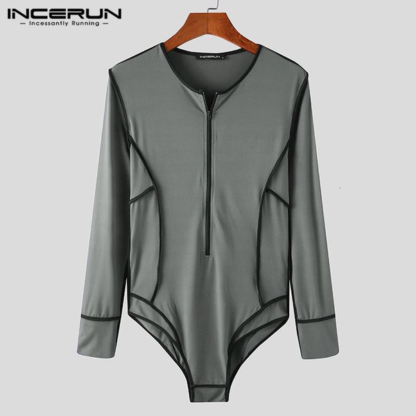 new fashion t shirt zipper o neck long sleeve fitness romper 2021 workout streetwear bodysuit men incerun 4nfz, White
new fashion t shirt zipper o neck long sleeve fitness romper 2021 workout streetwear bodysuit men incerun 4nfz, White
