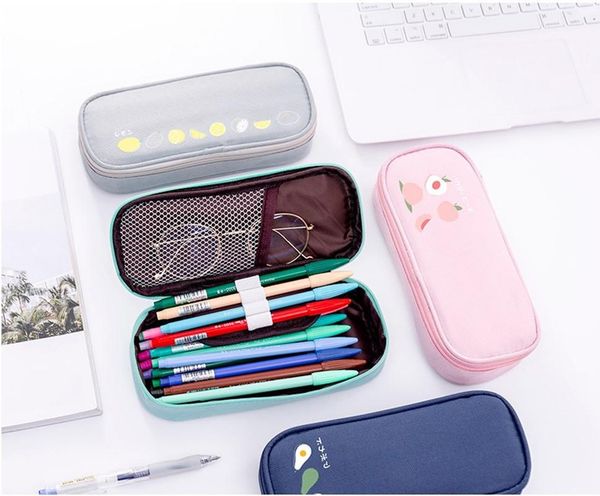 pencil bags cute case fruit story multifunctional stationery simple oxford cloth student bag
pencil bags cute case fruit story multifunctional stationery simple oxford cloth student bag
