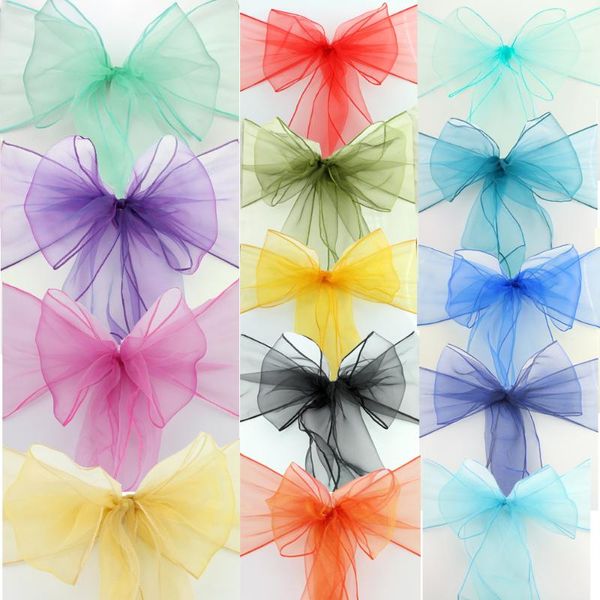 pack of 10 or 50 organza chair sashes bow wedding party decoration,promotion price ,custom quality knot chair tie
pack of 10 or 50 organza chair sashes bow wedding party decoration,promotion price ,custom quality knot chair tie