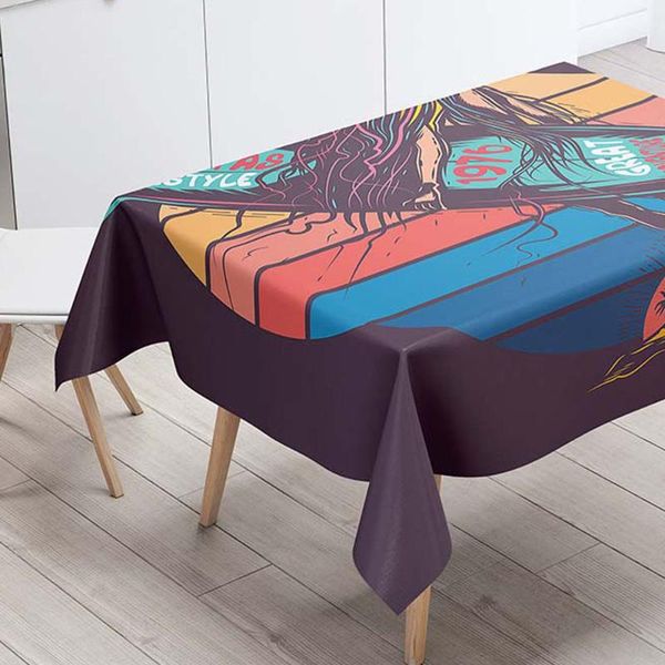 table cloth rectangular tablecloths decorative cover 3d printing sea surboard dining
table cloth rectangular tablecloths decorative cover 3d printing sea surboard dining