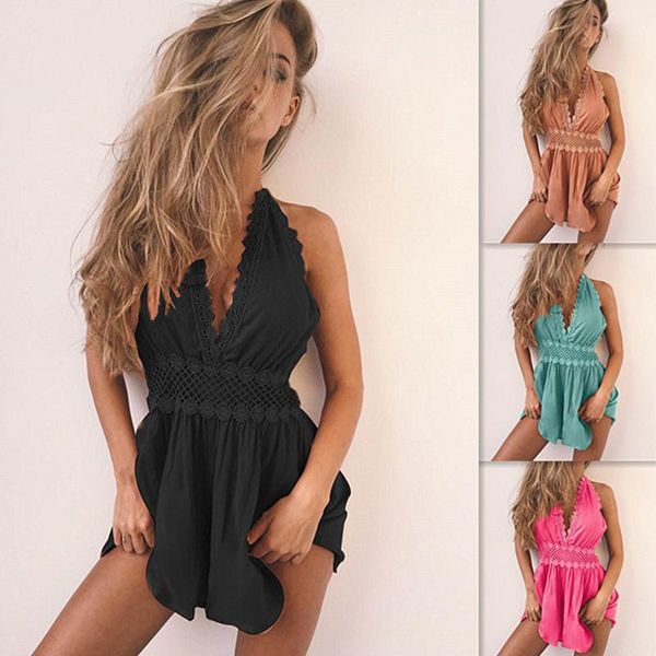 women's jumpsuits & rompers women short section ladies off shoulder playsuit casual patchwork lace playsuits party vintage, Black;white
women's jumpsuits & rompers women short section ladies off shoulder playsuit casual patchwork lace playsuits party vintage, Black;white