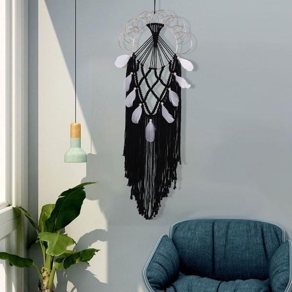 tapestries macrame wall hanging dream catcher boho handmade woven tassel feather tapestry for kids room wedding decoration
tapestries macrame wall hanging dream catcher boho handmade woven tassel feather tapestry for kids room wedding decoration