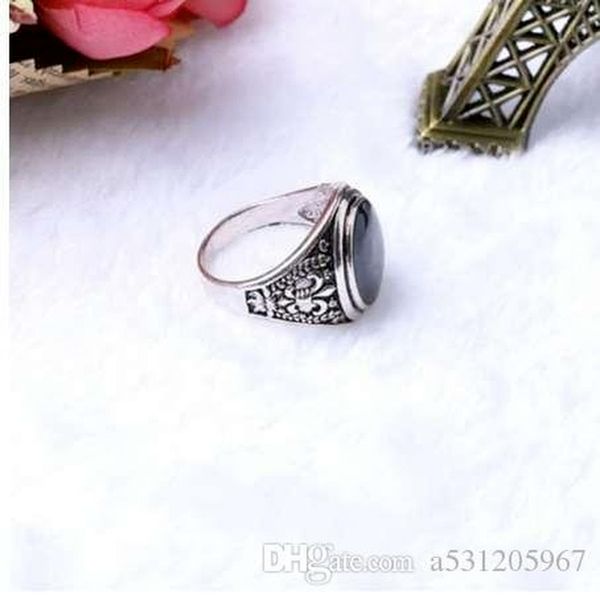 trendy big signet vintage rings for women oval black stone rings men cool rock punk design antique silver ring jewelry wholesale
trendy big signet vintage rings for women oval black stone rings men cool rock punk design antique silver ring jewelry wholesale