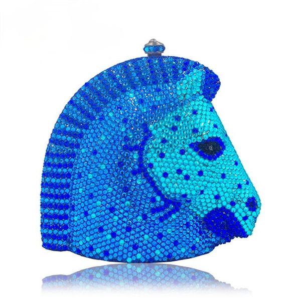 evening bags horse head designer blue crystal luxury women clutch bag handcraft party sparkly diamond ladies banquet purse
evening bags horse head designer blue crystal luxury women clutch bag handcraft party sparkly diamond ladies banquet purse