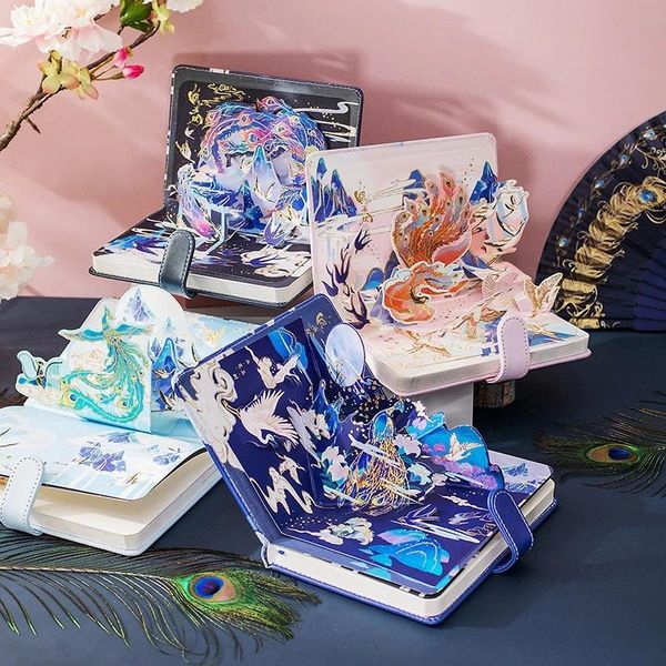 notepads magnetic buckle chinese style handbook student notes notepad three-dimensional title page kawaii notebook, Purple;pink
notepads magnetic buckle chinese style handbook student notes notepad three-dimensional title page kawaii notebook, Purple;pink