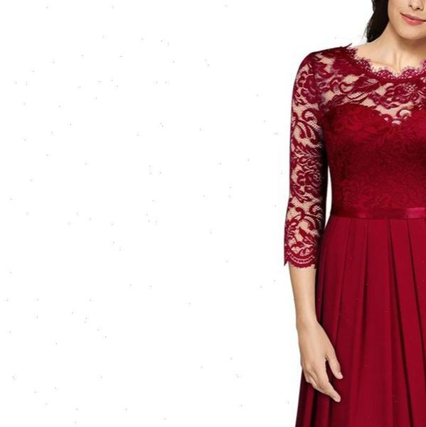 womens vintage 3 4 sleeve floral lace hollow out chiffon long evening party dress formal maxi dresses, Black;gray
womens vintage 3 4 sleeve floral lace hollow out chiffon long evening party dress formal maxi dresses, Black;gray