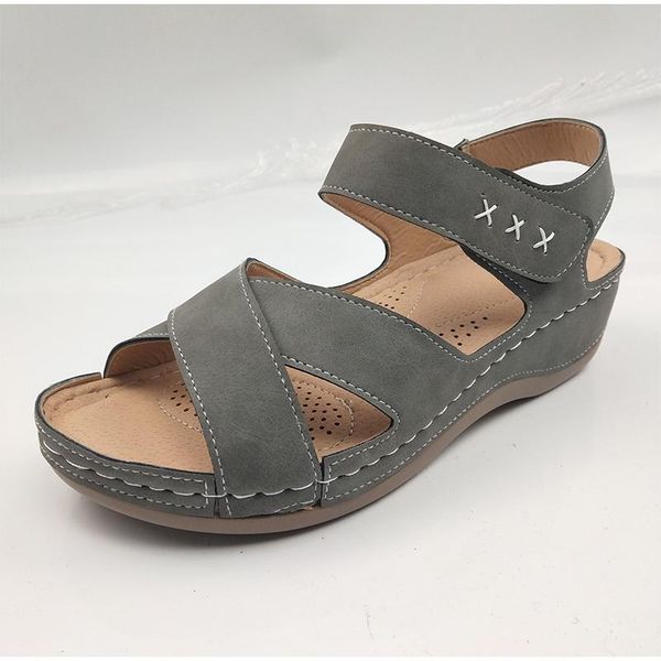 women wedge sandals ladies hook loop gladiator sewing flat woman platform open toe casual female shoes rome summer plus size, Black
women wedge sandals ladies hook loop gladiator sewing flat woman platform open toe casual female shoes rome summer plus size, Black