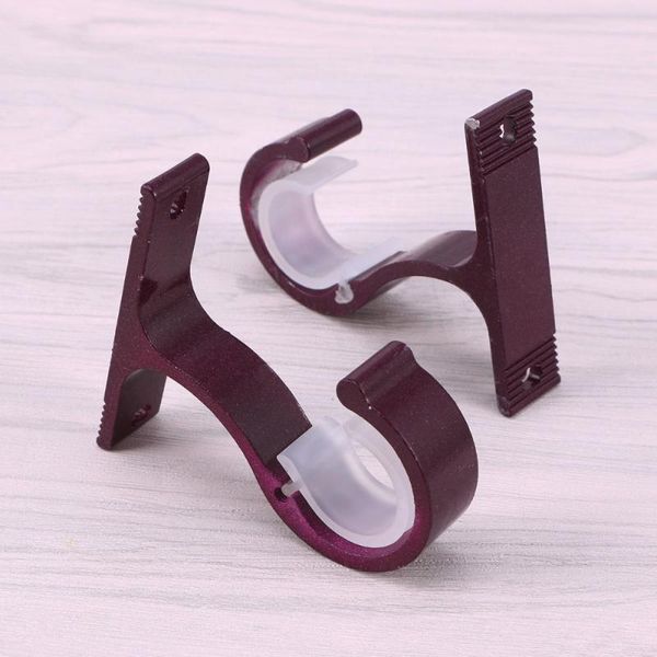 shower curtains 2pcs curtain rod aluminium alloy thick single bracket mounting bracket(dark red)
shower curtains 2pcs curtain rod aluminium alloy thick single bracket mounting bracket(dark red)