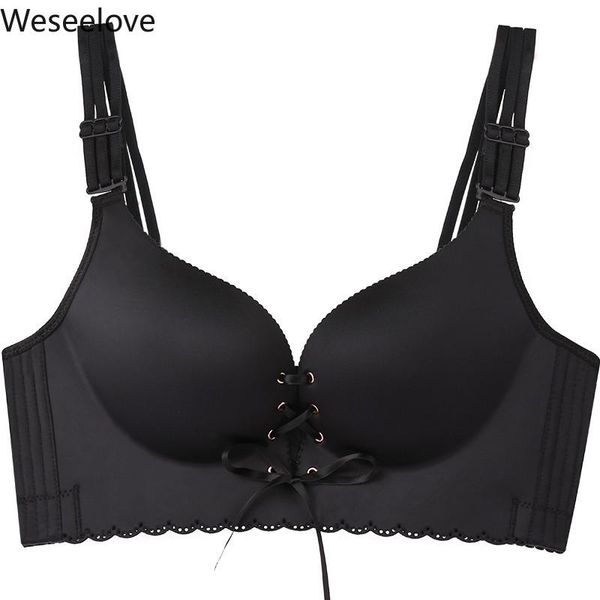 bras weseelove large size quality push up of women lace bralette c d cup seamless wireless fashion wire lingerie x36-2, Red;black
bras weseelove large size quality push up of women lace bralette c d cup seamless wireless fashion wire lingerie x36-2, Red;black