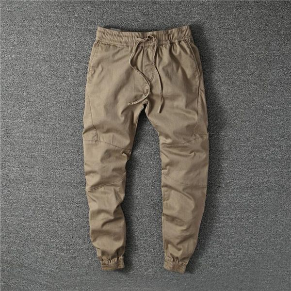 men's jeans retro stretch washable elastic waist tooling nine-point pants loose leisure sports drawstring men, Blue
men's jeans retro stretch washable elastic waist tooling nine-point pants loose leisure sports drawstring men, Blue