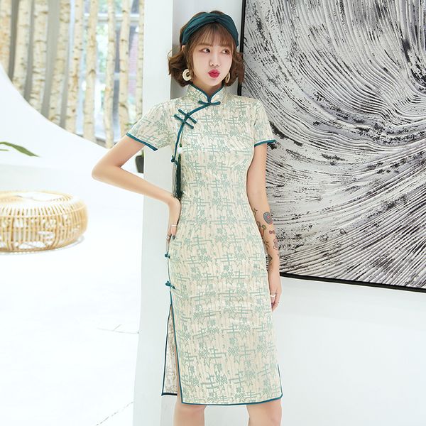 vintage oversize 3xl novelty short chinese formal lace dress chinese style women mandarin collar qipao elegant lady cheongsam, Red
vintage oversize 3xl novelty short chinese formal lace dress chinese style women mandarin collar qipao elegant lady cheongsam, Red