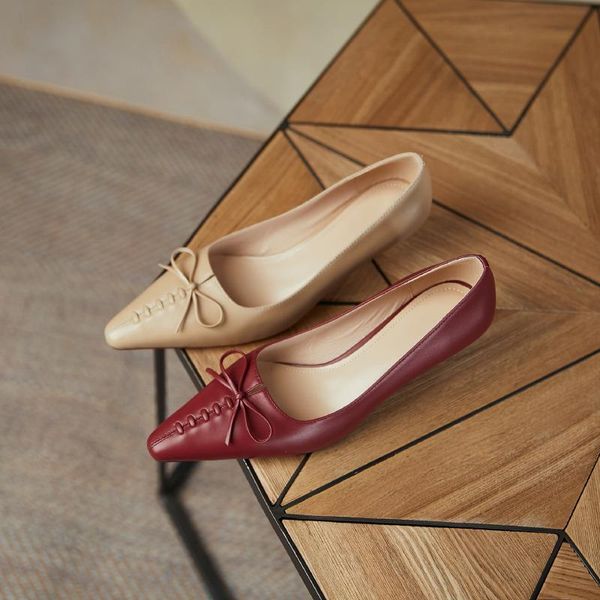 dress shoes women pumps natural leather 22-25 cm length pointed toe fashion all-match 2 colors heels, Black
dress shoes women pumps natural leather 22-25 cm length pointed toe fashion all-match 2 colors heels, Black