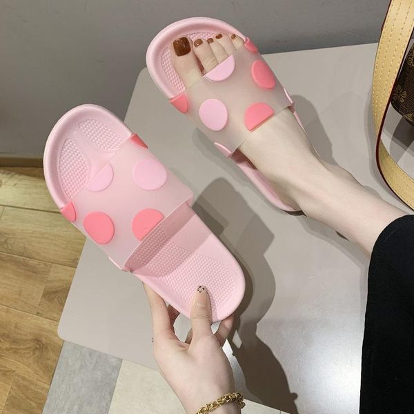yellow pink summer sweet slippers shoes open toe flat heel home floor women slippers beach slides women transparent non-slip, Black
yellow pink summer sweet slippers shoes open toe flat heel home floor women slippers beach slides women transparent non-slip, Black