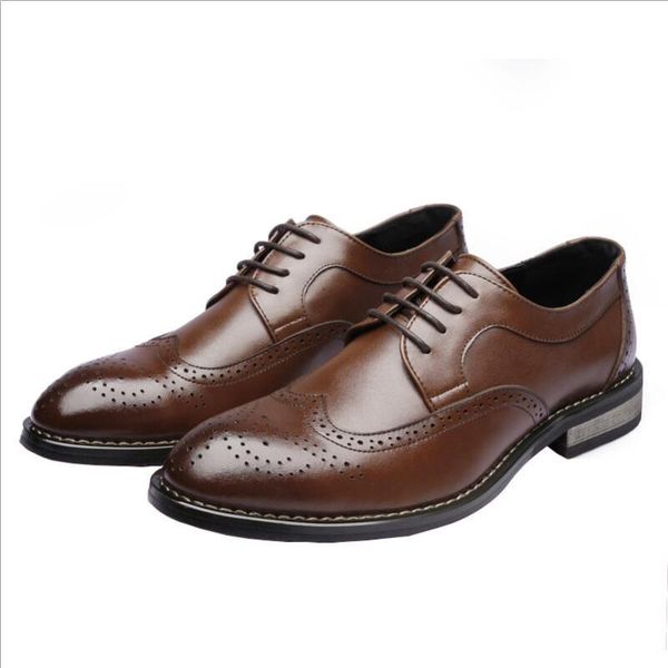 dress shoes 2021 genuine leather men formal brogue elegant classic business wedding social mens 1a33, Black
dress shoes 2021 genuine leather men formal brogue elegant classic business wedding social mens 1a33, Black