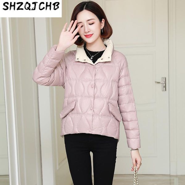 women's down & parkas shzq lightweight jacket short korean white duck fashion stand collar large, Black
women's down & parkas shzq lightweight jacket short korean white duck fashion stand collar large, Black