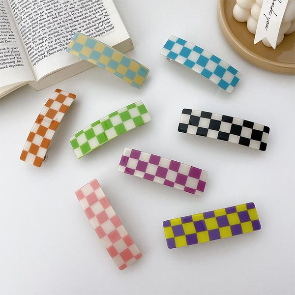 hair clips & barrettes 8.5cm korean net ins grid clip french gingham color girl square hairpin for girls candy, Golden;silver
hair clips & barrettes 8.5cm korean net ins grid clip french gingham color girl square hairpin for girls candy, Golden;silver