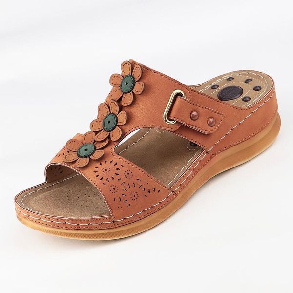 new women sandals summer hook loop wedges sandals embroider size 43 comfortable massage women, Black
new women sandals summer hook loop wedges sandals embroider size 43 comfortable massage women, Black
