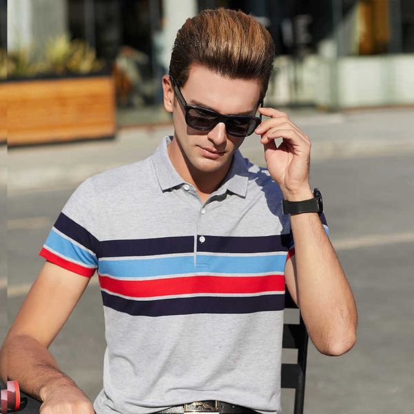 men's polos brand polo shirt men summer short sleeve plus size homme clothing striped designer regular luxury fashion w1l4, White;black
men's polos brand polo shirt men summer short sleeve plus size homme clothing striped designer regular luxury fashion w1l4, White;black