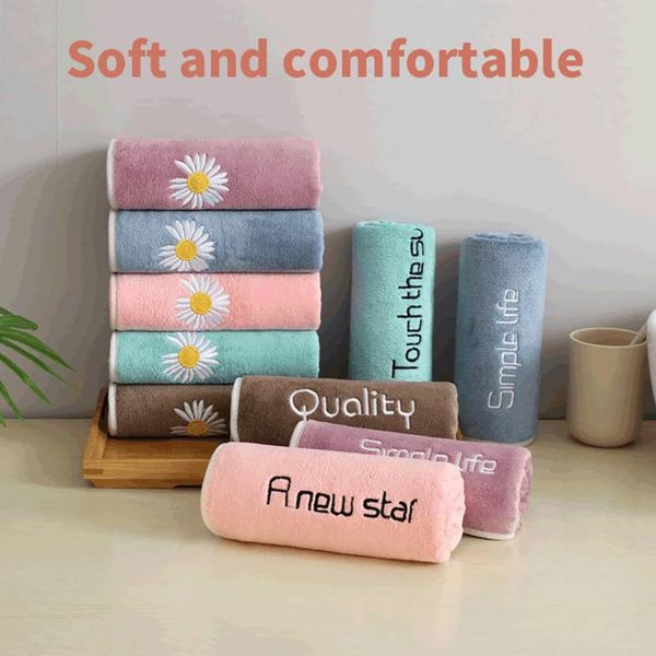 towel 1set + bath microfiber daily use small daisy youth pie gift quick-drying absorbent soft embroidered
towel 1set + bath microfiber daily use small daisy youth pie gift quick-drying absorbent soft embroidered